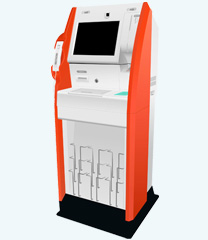 サークルKサンクス店頭にあるKステーションで購入申し込みを行います。