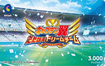 「キャプテン翼 ～たたかえドリームチーム～」特製ビットキャッシュカード