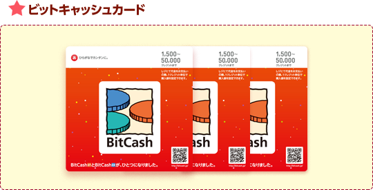 ビットキャッシュカード